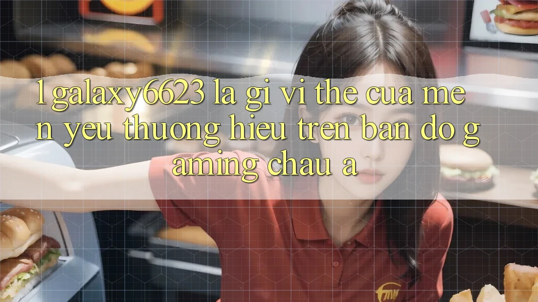 1. Galaxy6623 Là Gì? Vị Thế Của Mến yêu thương Hiệu Trên Bản Đồ Gaming Châu Á 1. Galaxy6623 Là Gì? Vị Thế Của Mến yêu thương Hiệu Trên Bản Đồ Gaming Châu Á