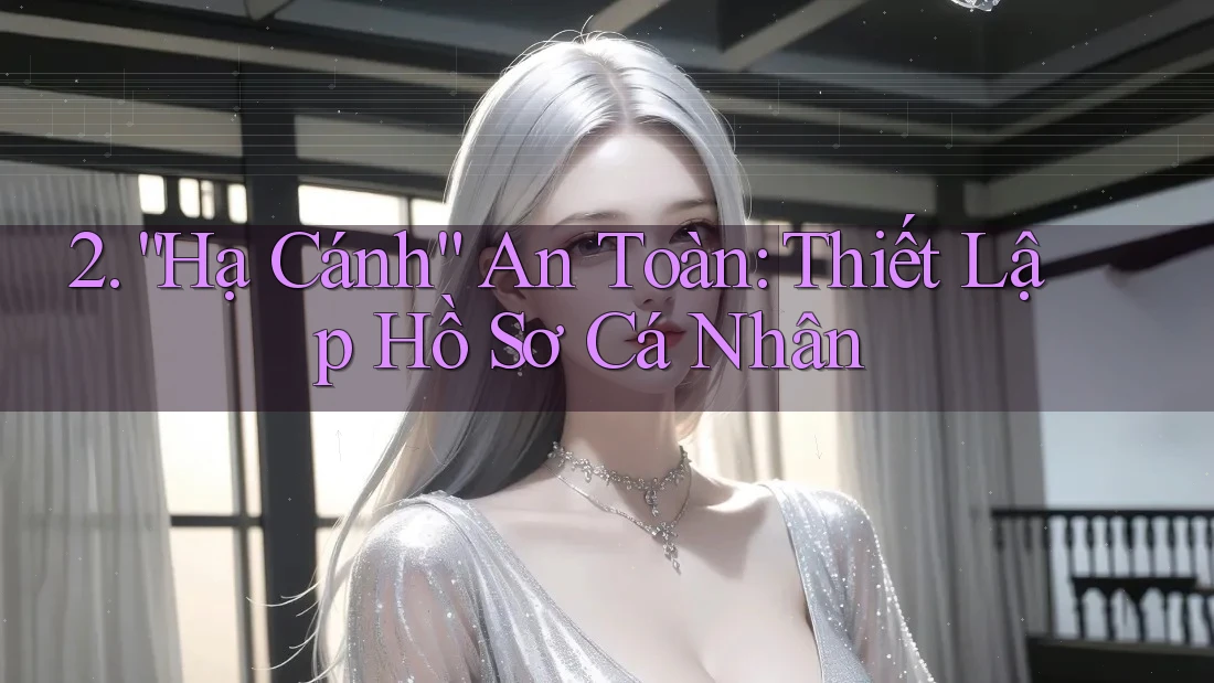 2. “Hạ Cánh” An Toàn: Thiết Lập Hồ Sơ Cá Nhân