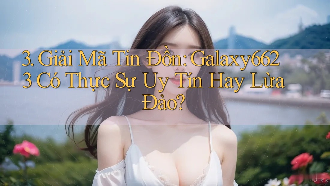 3. Giải Mã Tin Đồn: Galaxy6623 Có Thực Sự Uy Tín Hay Lừa Đảo?