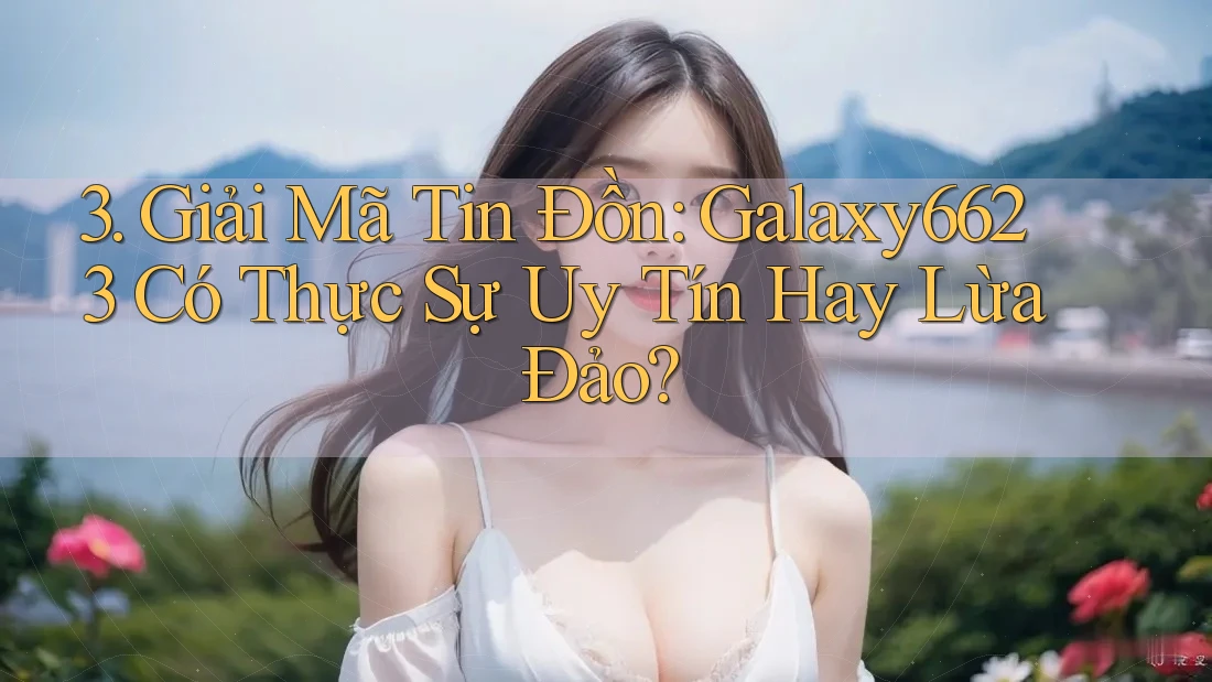 3. Giải Mã Tin Đồn: Galaxy6623 Có Thực Sự Uy Tín Hay Lừa Đảo?