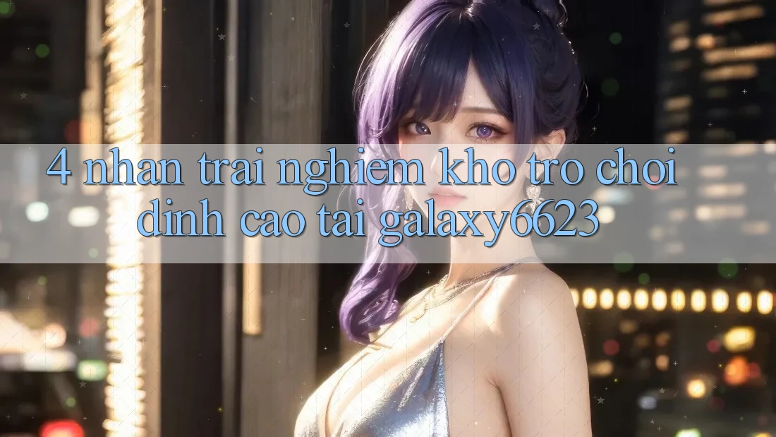 4. Nhận trải nghiệm Kho Trò Chơi Đỉnh Cao Tại Galaxy6623