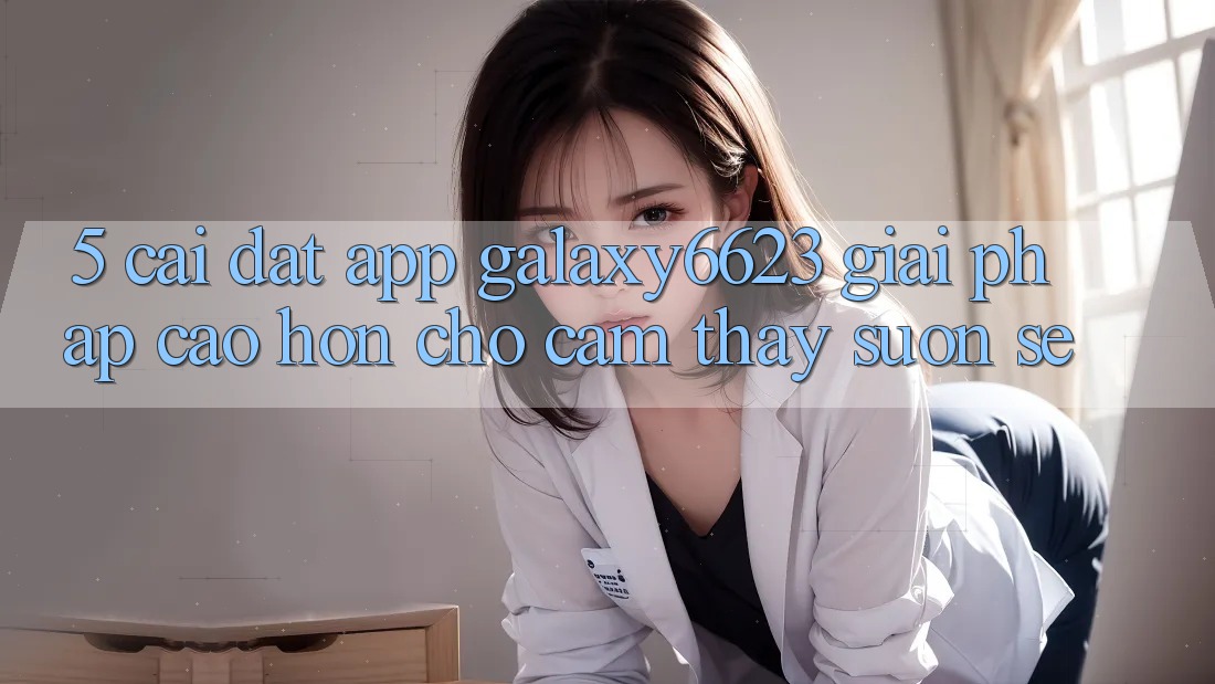 5. Cài đặt App Galaxy6623 - Giải Pháp Cao hơn Cho Cảm thấy Suôn sẻ