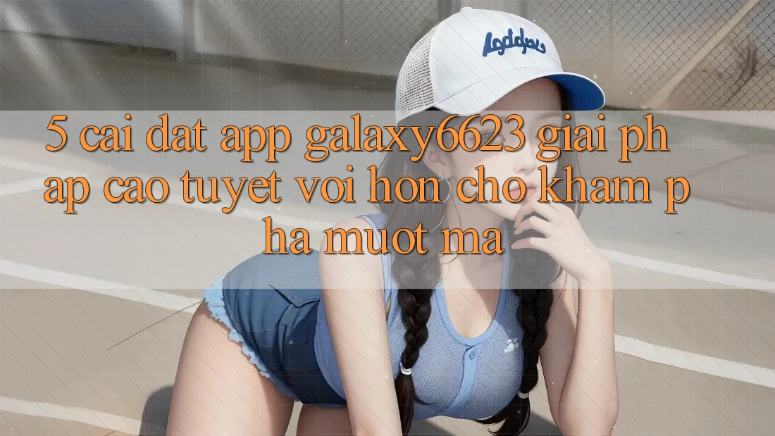 5. Cài đặt App Galaxy6623 - Giải Pháp Cao tuyệt vời hơn Cho Khám phá Mượt mà 5. Cài đặt App Galaxy6623 - Giải Pháp Cao tuyệt vời hơn Cho Khám phá Mượt mà