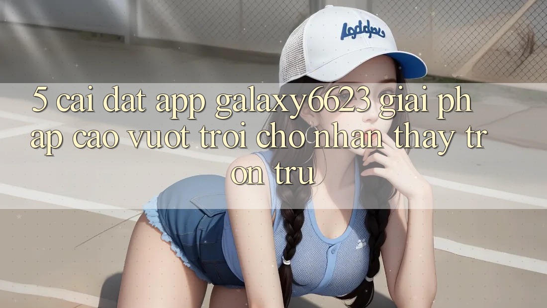 5. Cài đặt App Galaxy6623 - Giải Pháp Cao vượt trội Cho Nhận thấy Trơn tru