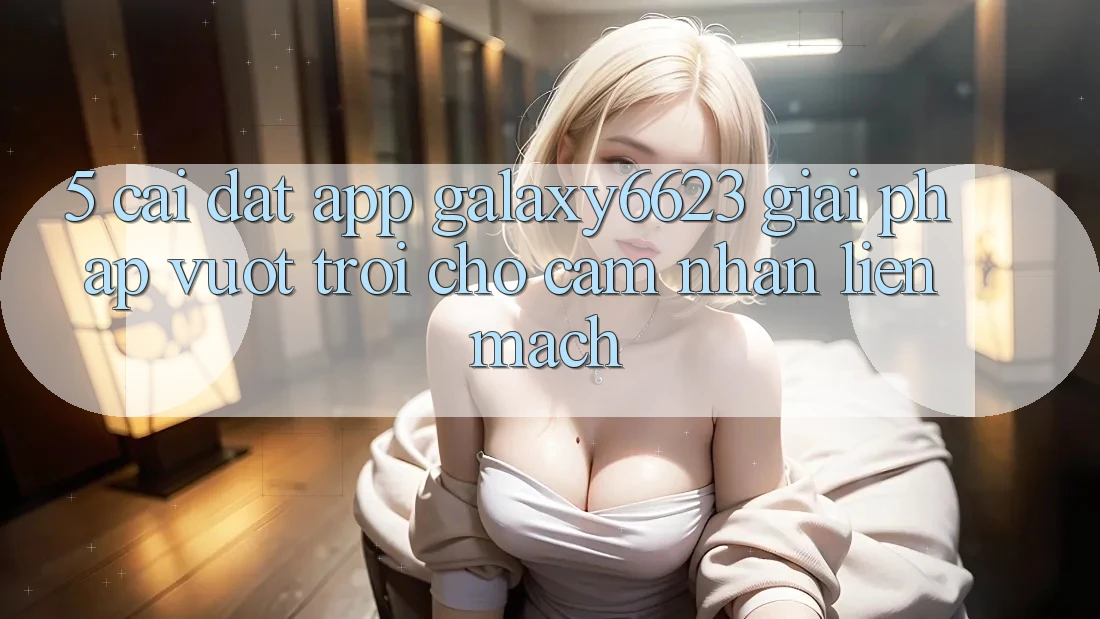 5. Cài đặt App Galaxy6623 - Giải Pháp Vượt Trội Cho Cảm nhận Liền mạch 5. Cài đặt App Galaxy6623 - Giải Pháp Vượt Trội Cho Cảm nhận Liền mạch