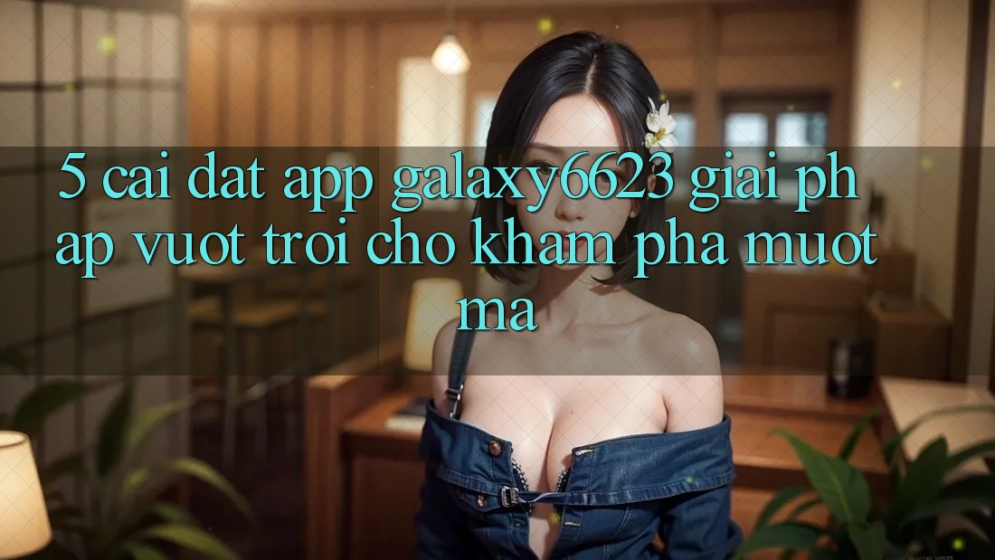 5. Cài đặt App Galaxy6623 - Giải Pháp Vượt Trội Cho Khám phá Mượt Mà