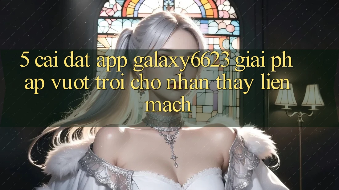 5. Cài đặt App Galaxy6623 - Giải Pháp Vượt Trội Cho Nhận thấy Liền mạch