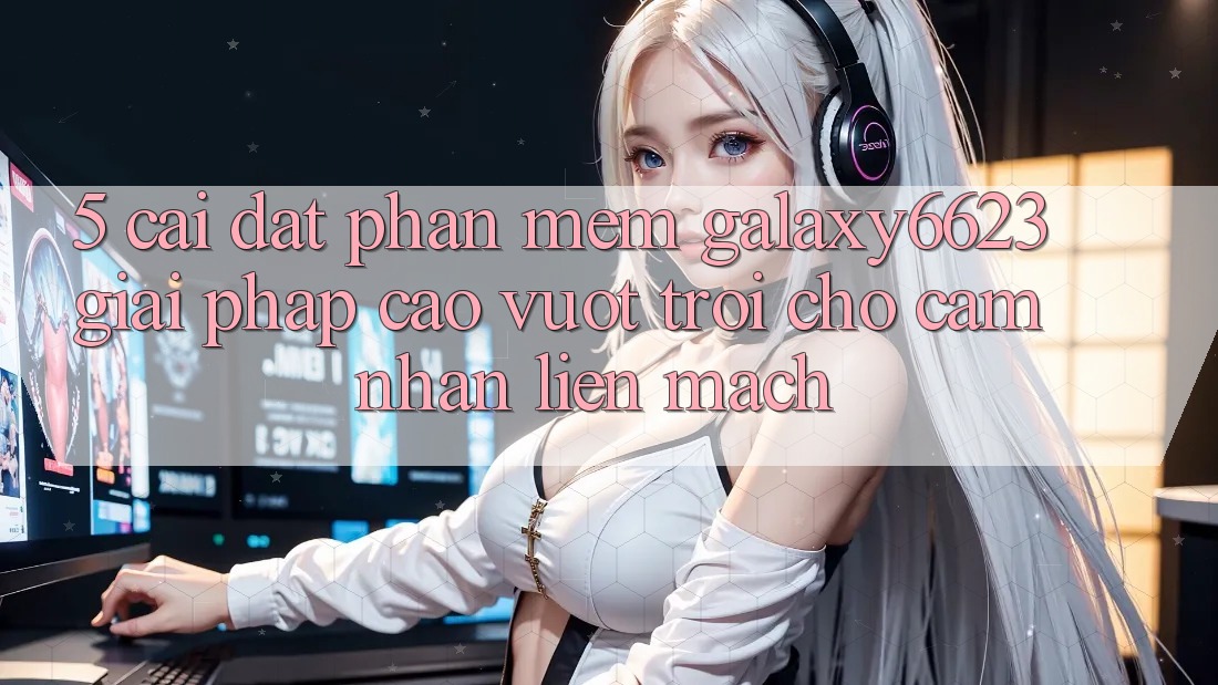 5. Cài đặt Phần mềm Galaxy6623 - Giải Pháp Cao vượt trội Cho Cảm nhận Liền mạch 5. Cài đặt Phần mềm Galaxy6623 - Giải Pháp Cao vượt trội Cho Cảm nhận Liền mạch