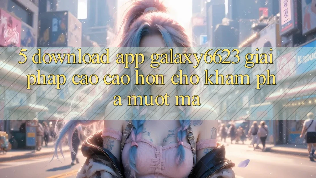 5. Download App Galaxy6623 - Giải Pháp Cao cao hơn Cho Khám phá Mượt mà