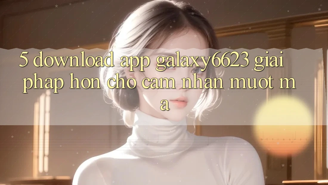 5. Download App Galaxy6623 - Giải Pháp Hơn Cho Cảm nhận Mượt Mà