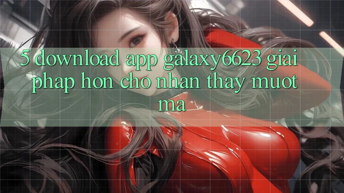 5. Download App Galaxy6623 - Giải Pháp Hơn Cho Nhận thấy Mượt Mà 5. Download App Galaxy6623 - Giải Pháp Hơn Cho Nhận thấy Mượt Mà