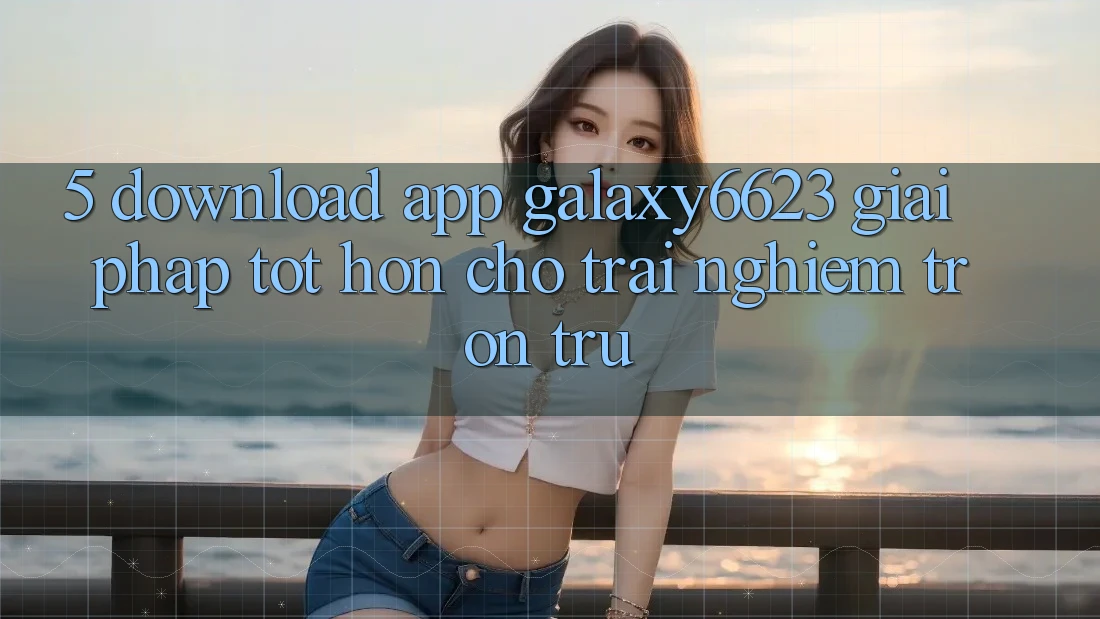 5. Download App Galaxy6623 - Giải Pháp Tốt hơn Cho Trải Nghiệm Trơn tru