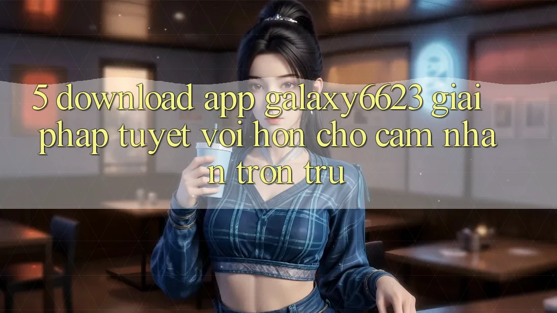 5. Download App Galaxy6623 - Giải Pháp Tuyệt vời hơn Cho Cảm nhận Trơn tru