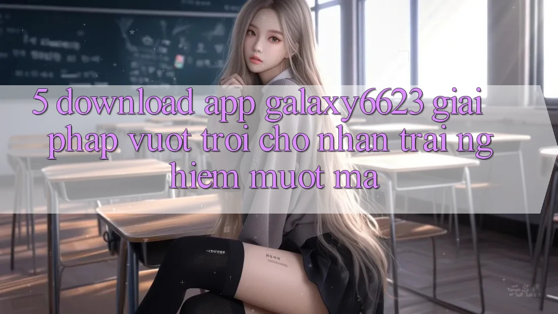 5. Download App Galaxy6623 - Giải Pháp Vượt Trội Cho Nhận trải nghiệm Mượt Mà