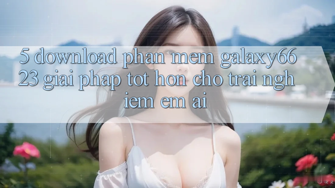 5. Download Phần mềm Galaxy6623 - Giải Pháp Tốt hơn Cho Trải Nghiệm Êm ái 5. Download Phần mềm Galaxy6623 - Giải Pháp Tốt hơn Cho Trải Nghiệm Êm ái