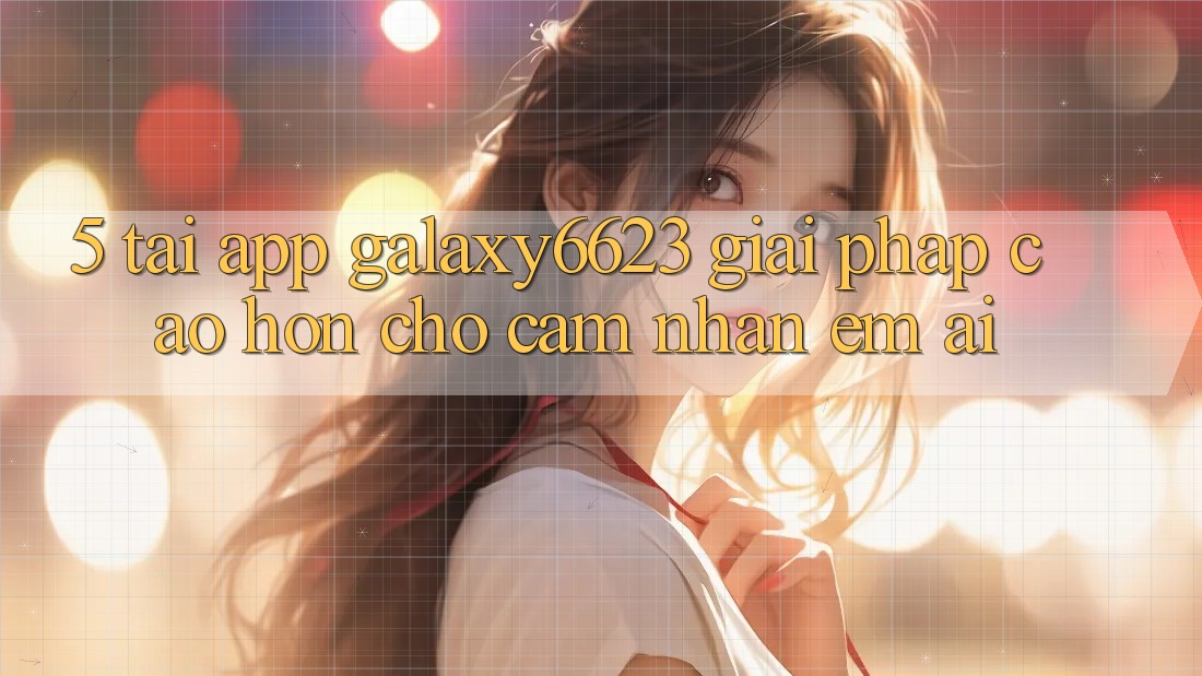 5. Tải App Galaxy6623 - Giải Pháp Cao hơn Cho Cảm nhận Êm ái