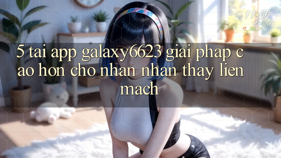 5. Tải App Galaxy6623 - Giải Pháp Cao hơn Cho Nhận nhận thấy Liền mạch 5. Tải App Galaxy6623 - Giải Pháp Cao hơn Cho Nhận nhận thấy Liền mạch