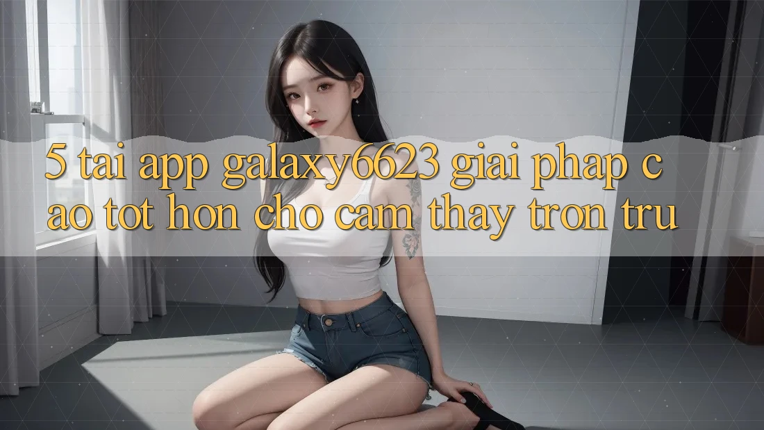 5. Tải App Galaxy6623 - Giải Pháp Cao tốt hơn Cho Cảm thấy Trơn tru