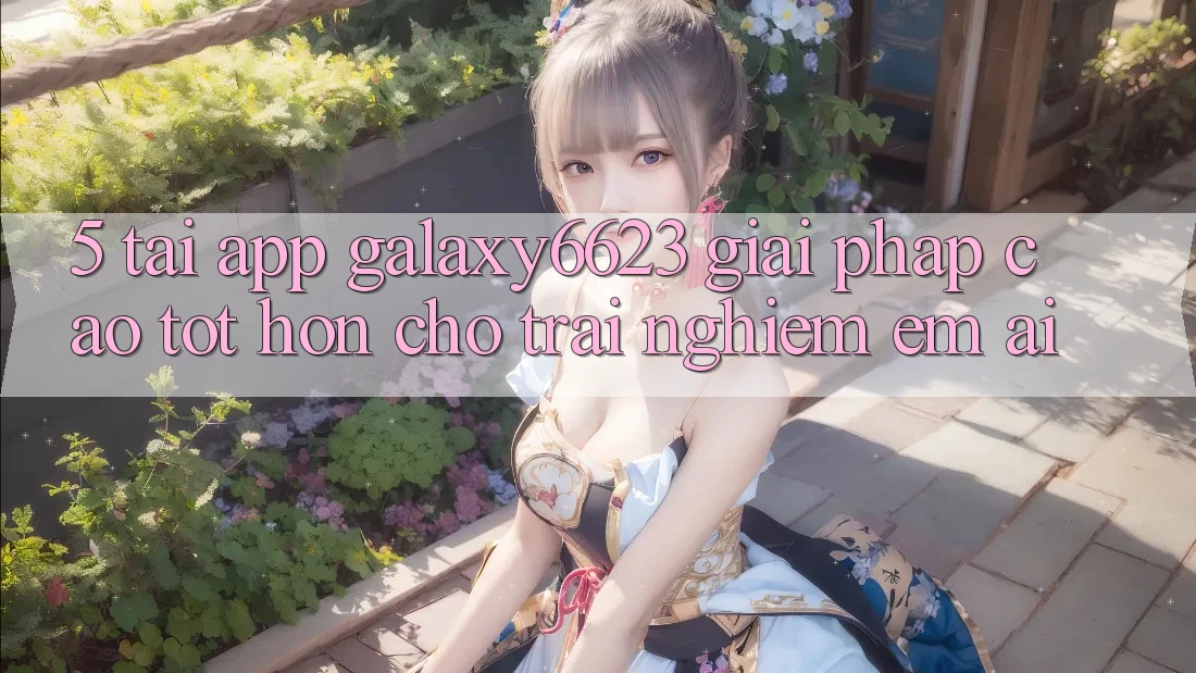 5. Tải App Galaxy6623 - Giải Pháp Cao tốt hơn Cho Trải Nghiệm Êm ái 5. Tải App Galaxy6623 - Giải Pháp Cao tốt hơn Cho Trải Nghiệm Êm ái