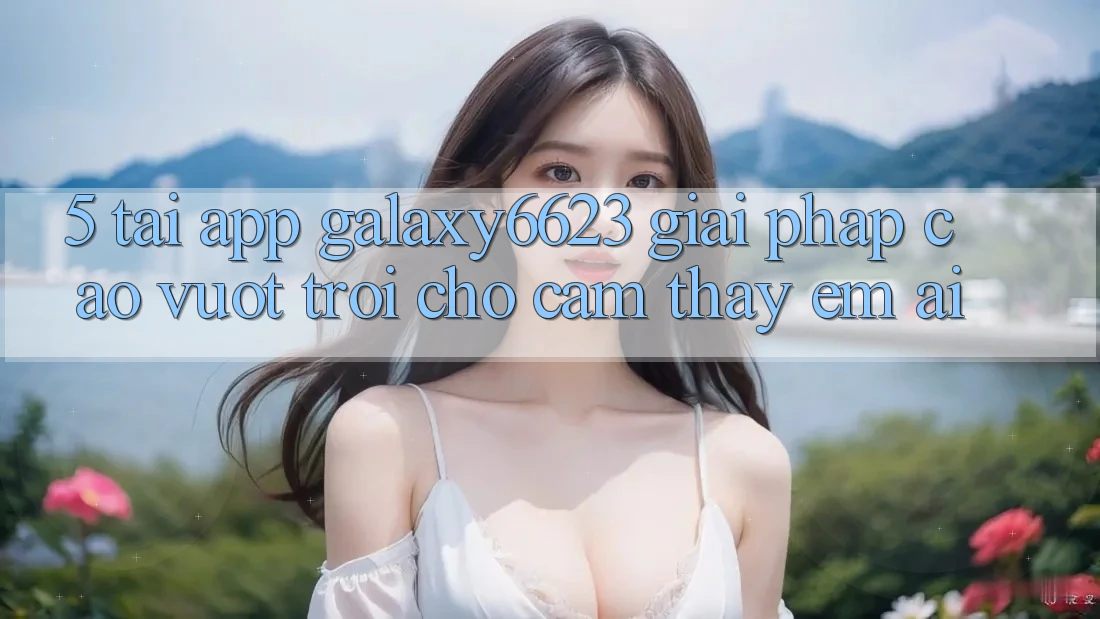 5. Tải App Galaxy6623 - Giải Pháp Cao vượt trội Cho Cảm thấy Êm ái