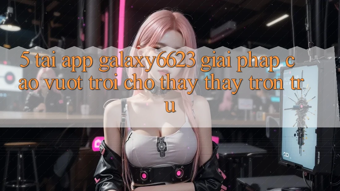 5. Tải App Galaxy6623 - Giải Pháp Cao vượt trội Cho Thấy thấy Trơn tru 5. Tải App Galaxy6623 - Giải Pháp Cao vượt trội Cho Thấy thấy Trơn tru
