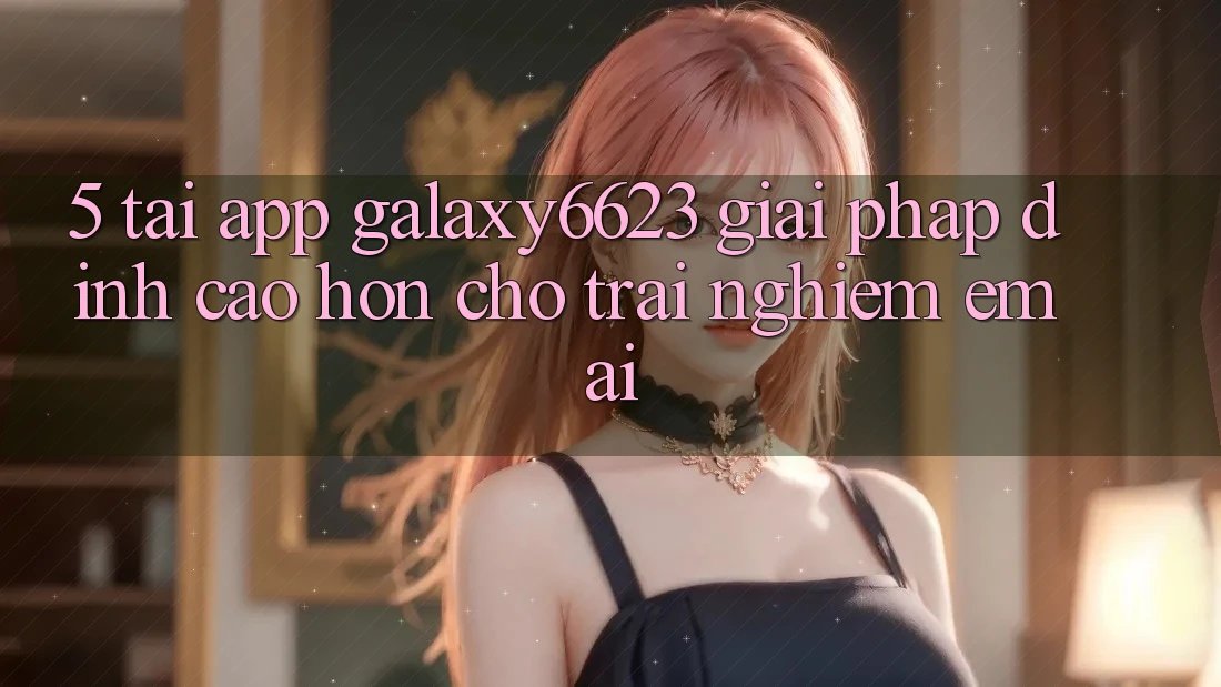 5. Tải App Galaxy6623 - Giải Pháp Đỉnh cao hơn Cho Trải Nghiệm Êm ái 5. Tải App Galaxy6623 - Giải Pháp Đỉnh cao hơn Cho Trải Nghiệm Êm ái