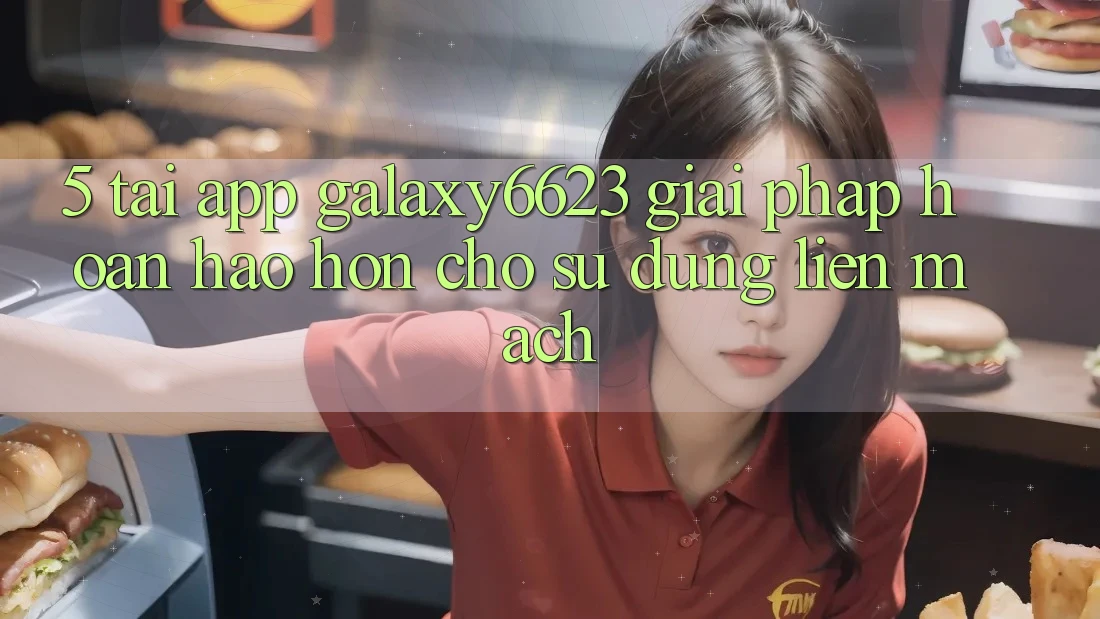 5. Tải App Galaxy6623 - Giải Pháp Hoàn hảo hơn Cho Sử dụng Liền mạch 5. Tải App Galaxy6623 - Giải Pháp Hoàn hảo hơn Cho Sử dụng Liền mạch