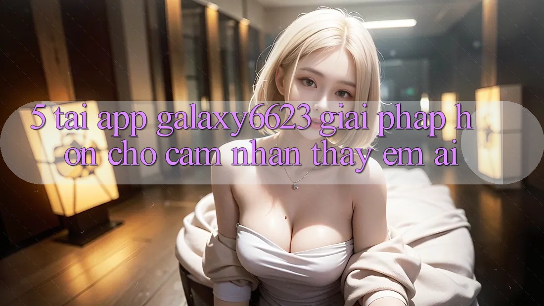 5. Tải App Galaxy6623 - Giải Pháp Hơn Cho Cảm nhận thấy Êm ái