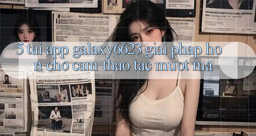 5. Tải App Galaxy6623 - Giải Pháp Hơn Cho Cảm thao tác Mượt Mà 5. Tải App Galaxy6623 - Giải Pháp Hơn Cho Cảm thao tác Mượt Mà
