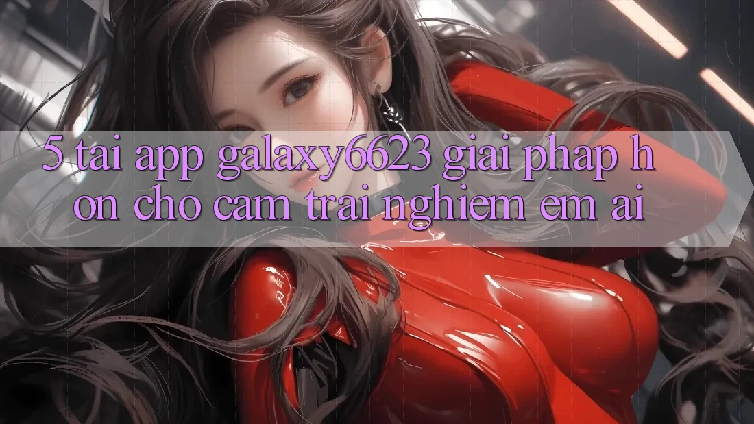 5. Tải App Galaxy6623 - Giải Pháp Hơn Cho Cảm trải nghiệm Êm ái