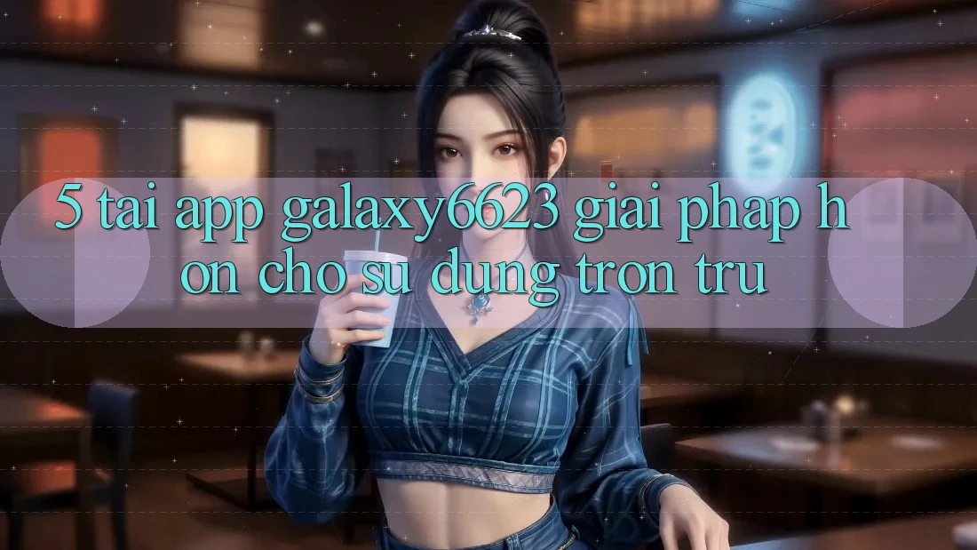 5. Tải App Galaxy6623 - Giải Pháp Hơn Cho Sử dụng Trơn tru