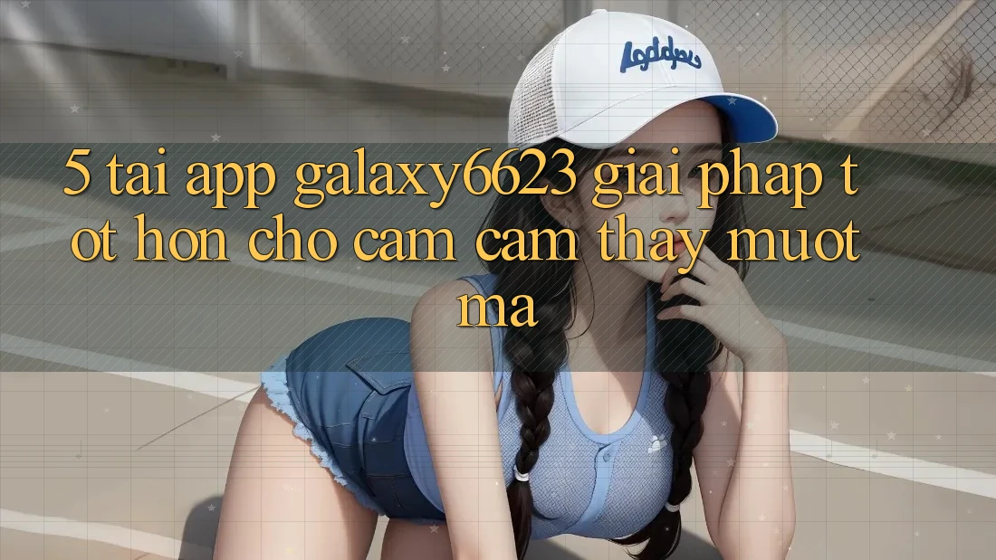 5. Tải App Galaxy6623 - Giải Pháp Tốt hơn Cho Cảm cảm thấy Mượt Mà 5. Tải App Galaxy6623 - Giải Pháp Tốt hơn Cho Cảm cảm thấy Mượt Mà
