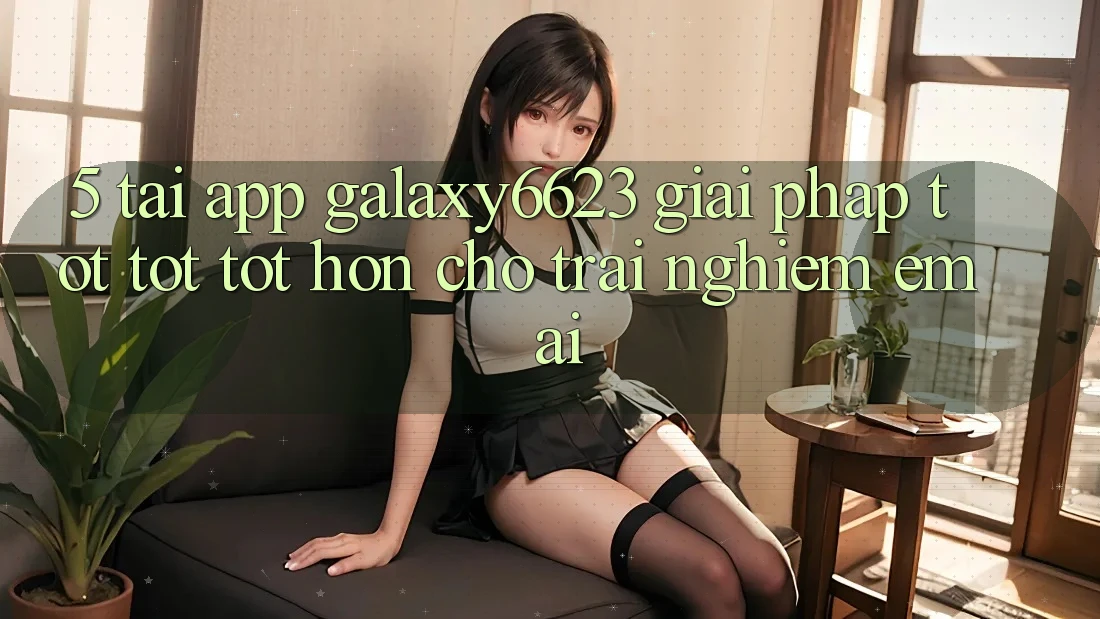 5. Tải App Galaxy6623 - Giải Pháp Tốt tốt tốt hơn Cho Trải Nghiệm Êm ái