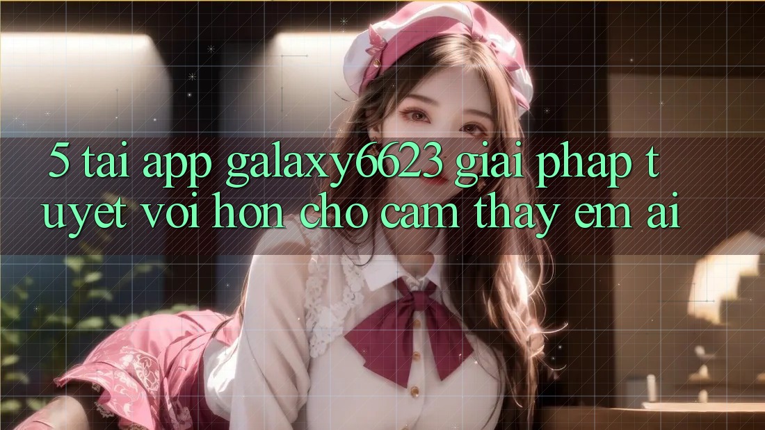 5. Tải App Galaxy6623 - Giải Pháp Tuyệt vời hơn Cho Cảm thấy Êm ái