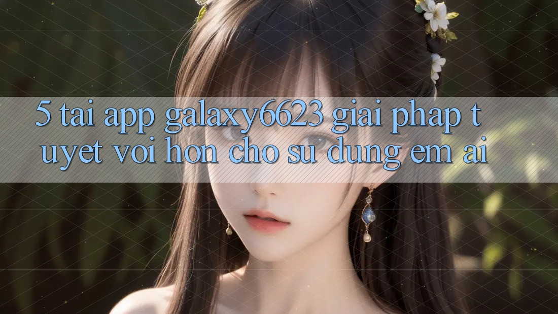 5. Tải App Galaxy6623 - Giải Pháp Tuyệt vời hơn Cho Sử dụng Êm ái