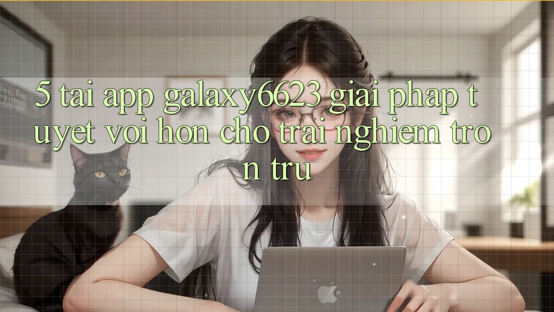 5. Tải App Galaxy6623 - Giải Pháp Tuyệt vời hơn Cho Trải nghiệm Trơn tru 5. Tải App Galaxy6623 - Giải Pháp Tuyệt vời hơn Cho Trải nghiệm Trơn tru