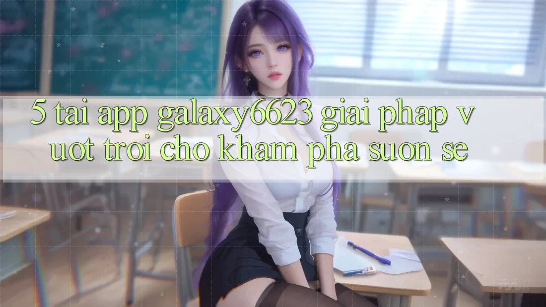 5. Tải App Galaxy6623 - Giải Pháp Vượt Trội Cho Khám phá Suôn sẻ