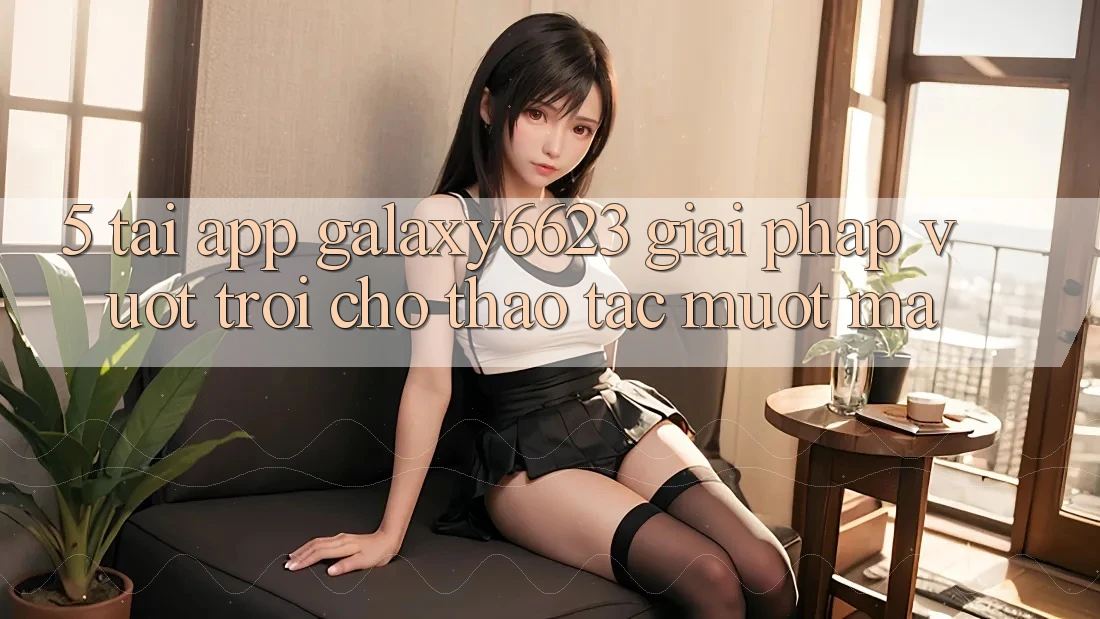 5. Tải App Galaxy6623 - Giải Pháp Vượt Trội Cho Thao tác Mượt Mà 5. Tải App Galaxy6623 - Giải Pháp Vượt Trội Cho Thao tác Mượt Mà