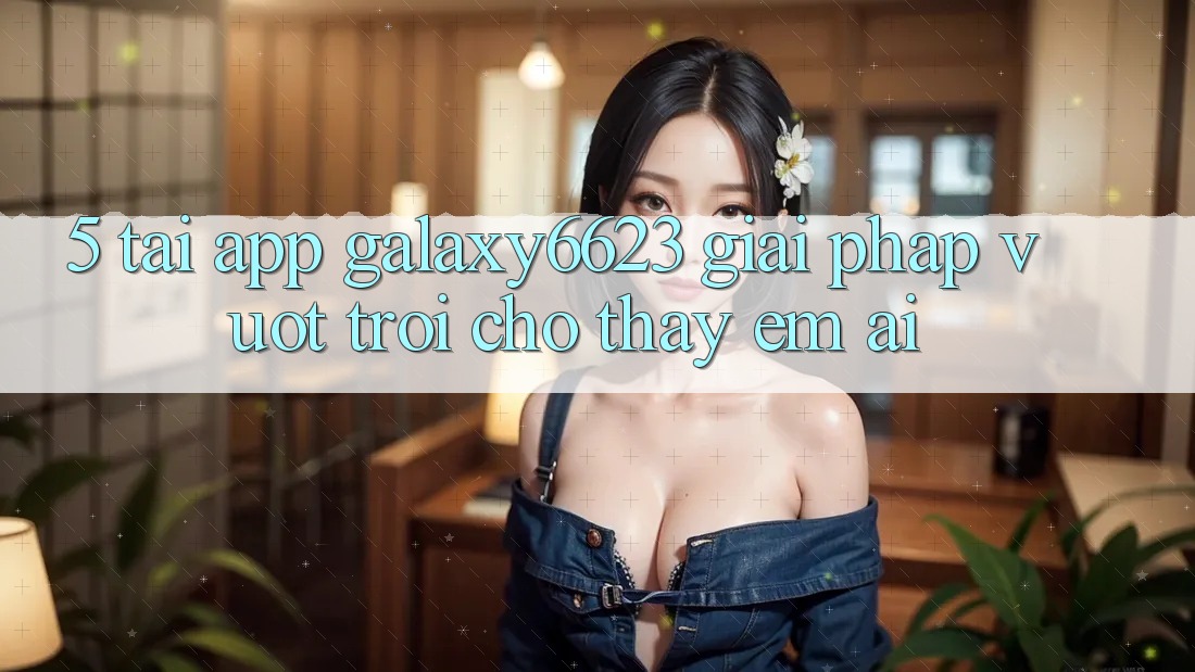 5. Tải App Galaxy6623 - Giải Pháp Vượt Trội Cho Thấy Êm ái