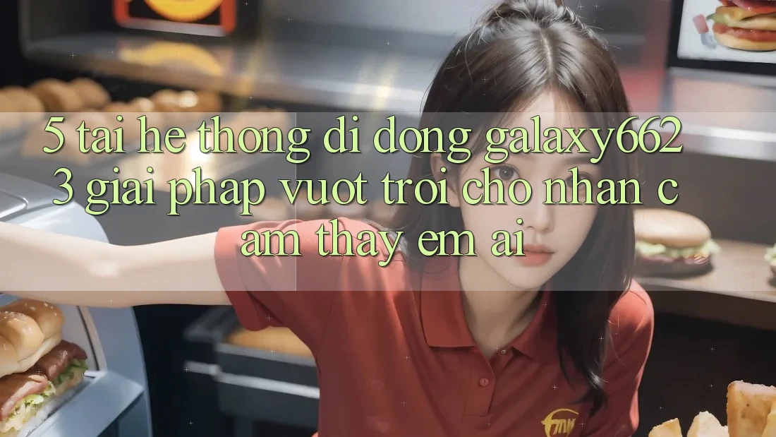 5. Tải Hệ thống di động Galaxy6623 - Giải Pháp Vượt Trội Cho Nhận cảm thấy Êm ái 5. Tải Hệ thống di động Galaxy6623 - Giải Pháp Vượt Trội Cho Nhận cảm thấy Êm ái