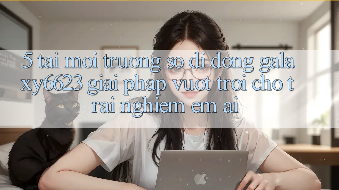 5. Tải Môi trường số di động Galaxy6623 - Giải Pháp Vượt Trội Cho Trải Nghiệm Êm ái