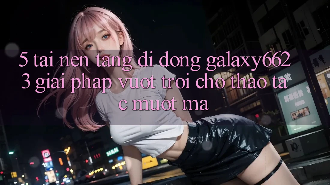 5. Tải Nền tảng di động Galaxy6623 - Giải Pháp Vượt Trội Cho Thao tác Mượt Mà 5. Tải Nền tảng di động Galaxy6623 - Giải Pháp Vượt Trội Cho Thao tác Mượt Mà