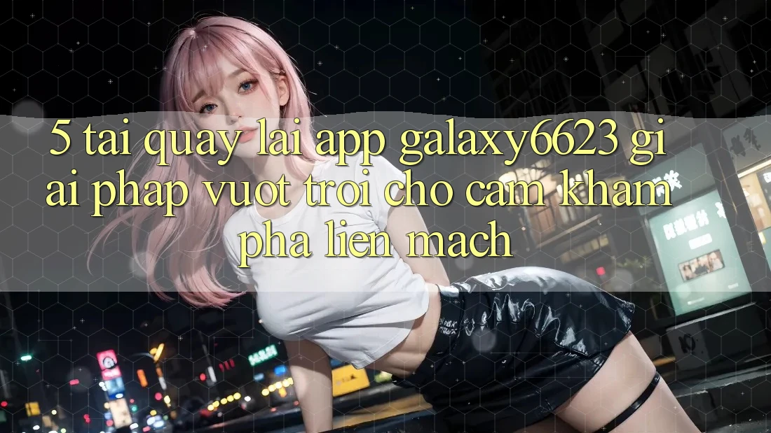 5. Tải quay lại App Galaxy6623 - Giải Pháp Vượt Trội Cho Cảm khám phá Liền mạch 5. Tải quay lại App Galaxy6623 - Giải Pháp Vượt Trội Cho Cảm khám phá Liền mạch