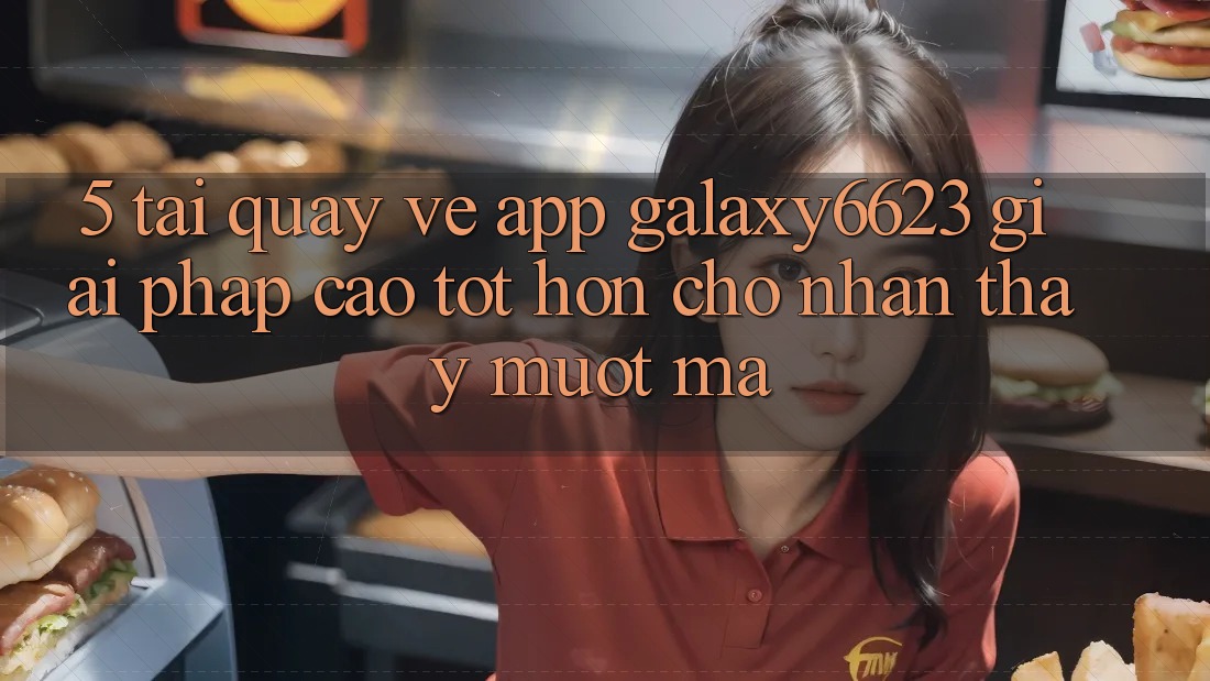 5. Tải quay về App Galaxy6623 - Giải Pháp Cao tốt hơn Cho Nhận thấy Mượt Mà