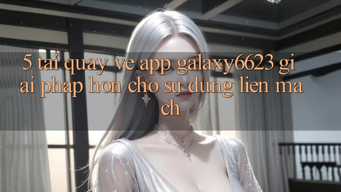 5. Tải quay về App Galaxy6623 - Giải Pháp Hơn Cho Sử dụng Liền mạch