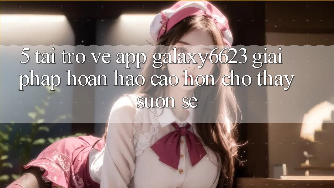 5. Tải trở về App Galaxy6623 - Giải Pháp Hoàn hảo cao hơn Cho Thấy Suôn sẻ 5. Tải trở về App Galaxy6623 - Giải Pháp Hoàn hảo cao hơn Cho Thấy Suôn sẻ