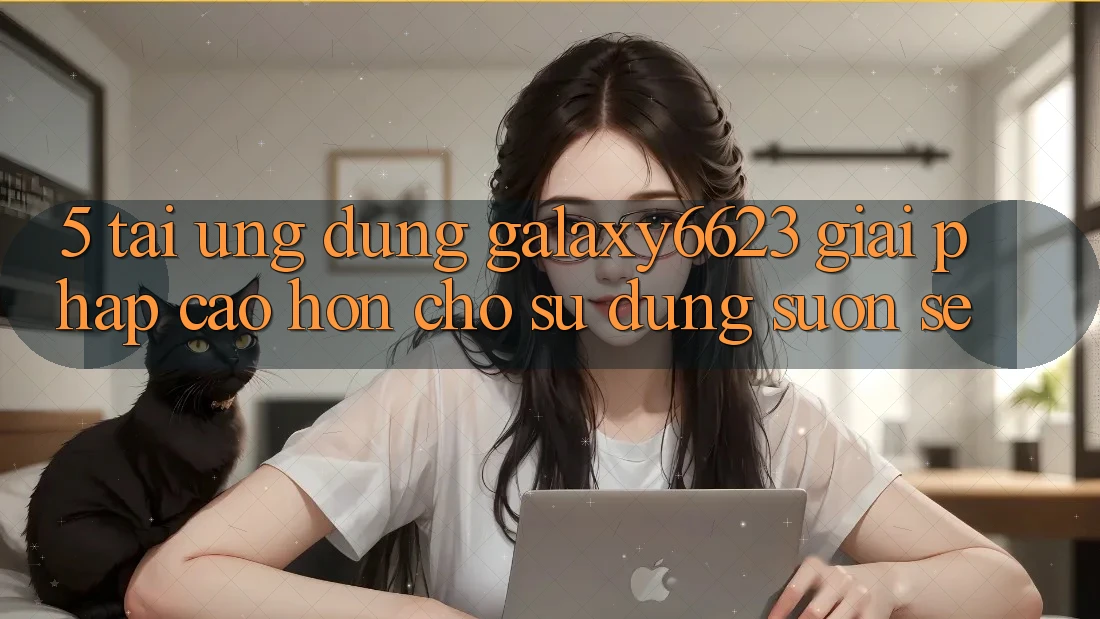 5. Tải Ứng dụng Galaxy6623 - Giải Pháp Cao hơn Cho Sử dụng Suôn sẻ