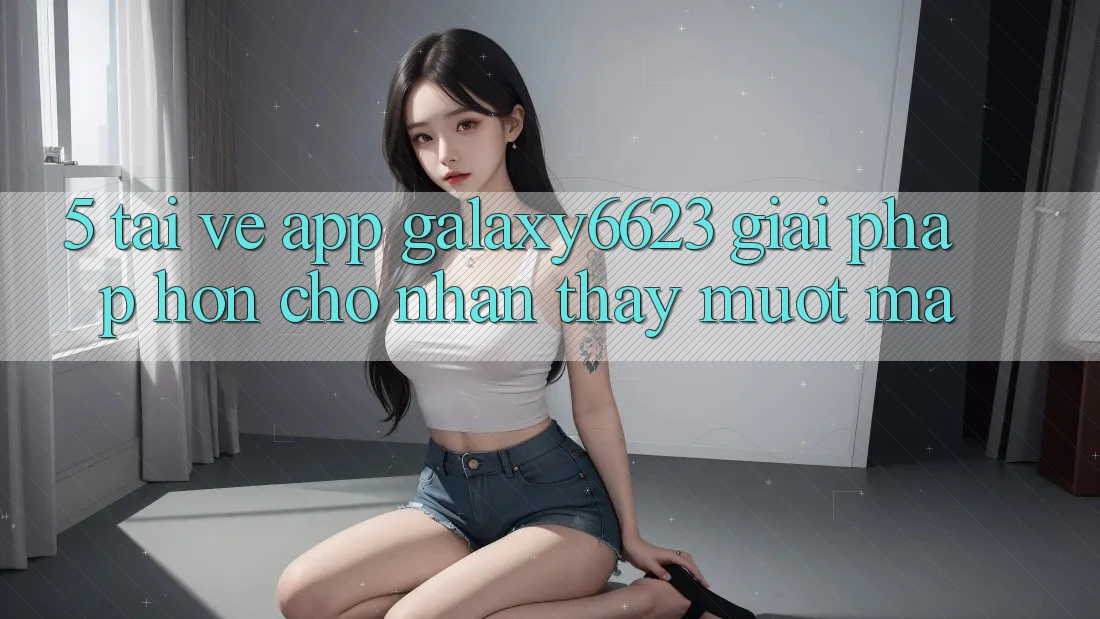 5. Tải về App Galaxy6623 - Giải Pháp Hơn Cho Nhận thấy Mượt Mà