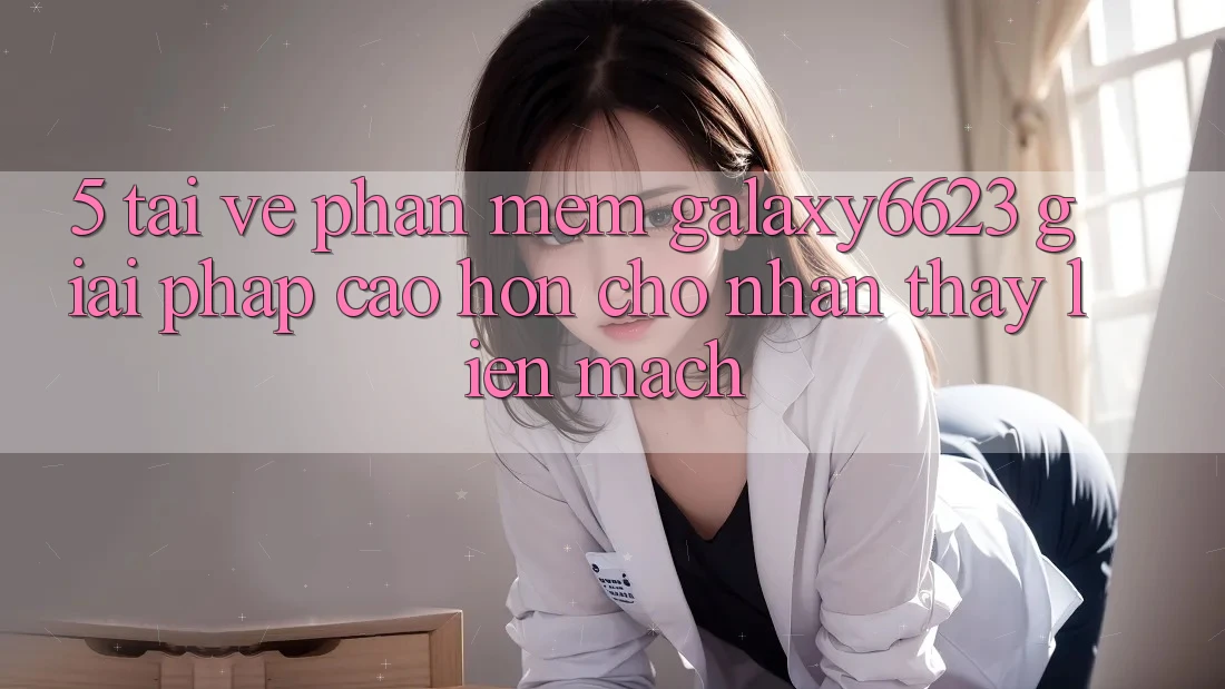 5. Tải về Phần mềm Galaxy6623 - Giải Pháp Cao hơn Cho Nhận thấy Liền mạch