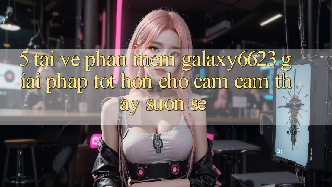 5. Tải về Phần mềm Galaxy6623 - Giải Pháp Tốt hơn Cho Cảm cảm thấy Suôn sẻ